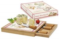 EL-0891/FRMA Набор для сыра :доска,выдвижной ящик, 4  ножа, Easy Life, серия FROMAGE