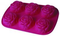 93-SI-FO-23 Форма силиконовая для выпечки  28*18*3см REGENT, серия Linea Silicone, Розочки 