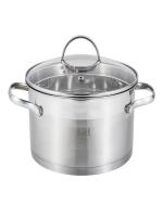 GH-1832 Кастрюля 2,1л, нержавеющая сталь, индукция, GoldHouse 