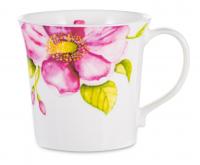 JM-90535/2  Кружка Just Mugs Mersey Ботанический сад шиповник 412 мл, фарфор костяной