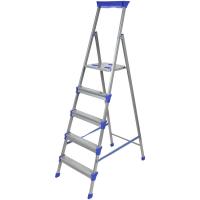 Стремянка широкие 5 ступеней (металл) СМ5 1065 Nika