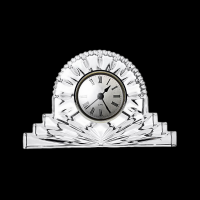 990/77211/8/92400/190-119 Часы хрустальные 19см Crystal BOHEMIA