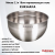 BL2118 Миска 2,1л 18см нержавеющая сталь Kukmara BL2118 Миска 2,1л 18см нержавеющая сталь Kukmara
