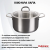 SF-CA3020G Кастрюля 3,0л индукция, нержавеющая сталь, Kukmara, серия Safia SF-CA3020G Кастрюля 3,0л индукция, нержавеющая сталь, Kukmara, серия Safia