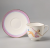 31097 Кофейная пара: чашка 180мл с блюдцем, Ландыш, декор Мяч, Императорский фарфоровый завод 31097 Кофейная пара: чашка 180мл с блюдцем, Ландыш, декор Мяч, Императорский фарфоровый завод