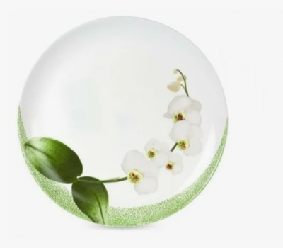 P0328/2 Тарелка десертная 19см, LUMINARC, DIWALI WHITE ORCHID