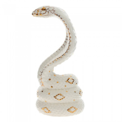 805263 Фигурка декоративная 10*9*20см, декор"Змея" символ нового года