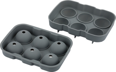 79-029 Форма для льда, 6 шариков 18х13х4,5см Linea SILICONE