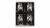 SBH-JS/SG/B4 Стаканы низкие 450мл для воды The Just Slate Company Пчела 4 штуки