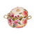 950-022 Кастрюля эмалированная 2,8л индукция, AGNESS, серия Пион 950-022 Кастрюля эмалированная 2,8л индукция, AGNESS, серия Пион