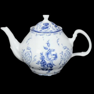 БЕР0846 Чайный сервиз на 6 персон 17 предметов, Bernadotte, декор Синяя роза