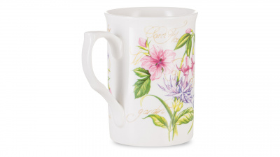 JM-90546/2 Кружка Just Mugs Buxton Аннабель Чертополох 325 мл, фарфор костяной