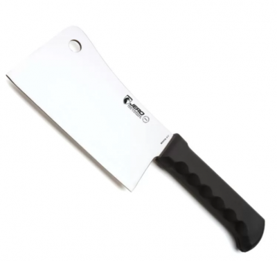 8616P Топорик кухонный 16см, Jero, Cutelos, черная рукоять, Япония
