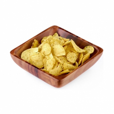37000632 Миска квадратная ORGANIC 15*15см акация  WALMER