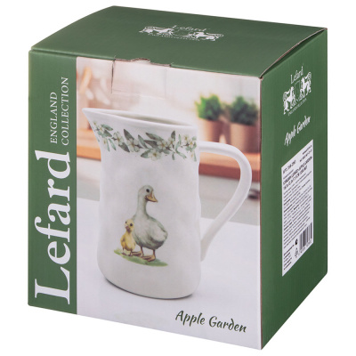 358-2363 КУВШИН LEFARD "APPLE GARDEN" 18,5*12,5*17,5см, 1200мл