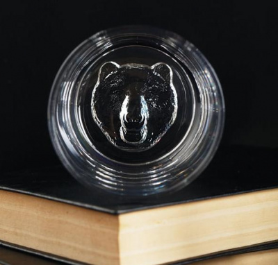 GL012 Набор из 4х стаканов для виски 300мл, GLASSERIE, серия SPIRIT OF ANIMALS 